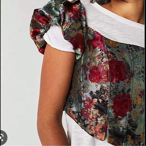 Free People Bali Carousel Corset Top - Picture 2 of 3